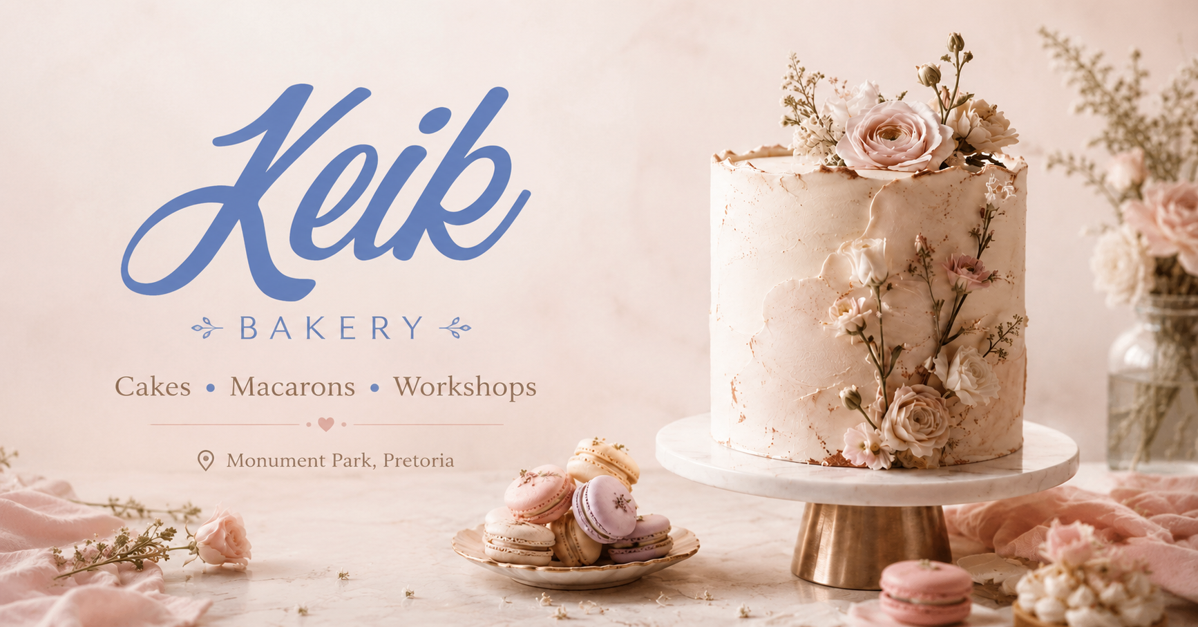 Keik Bakery Pretoria | Cakes, Macarons & Workshops